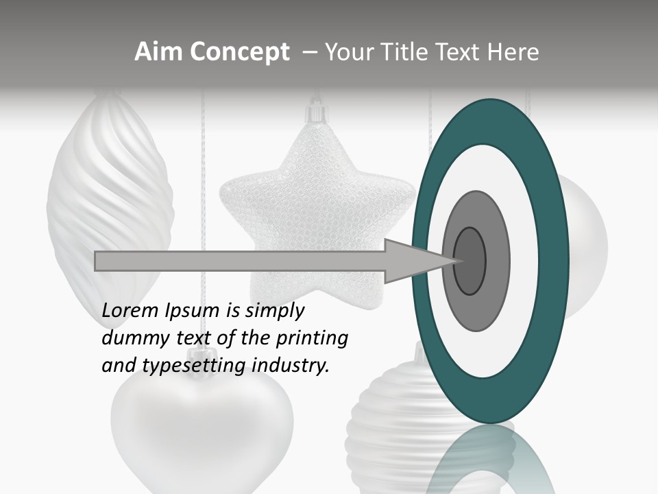 White Season Shiny PowerPoint Template