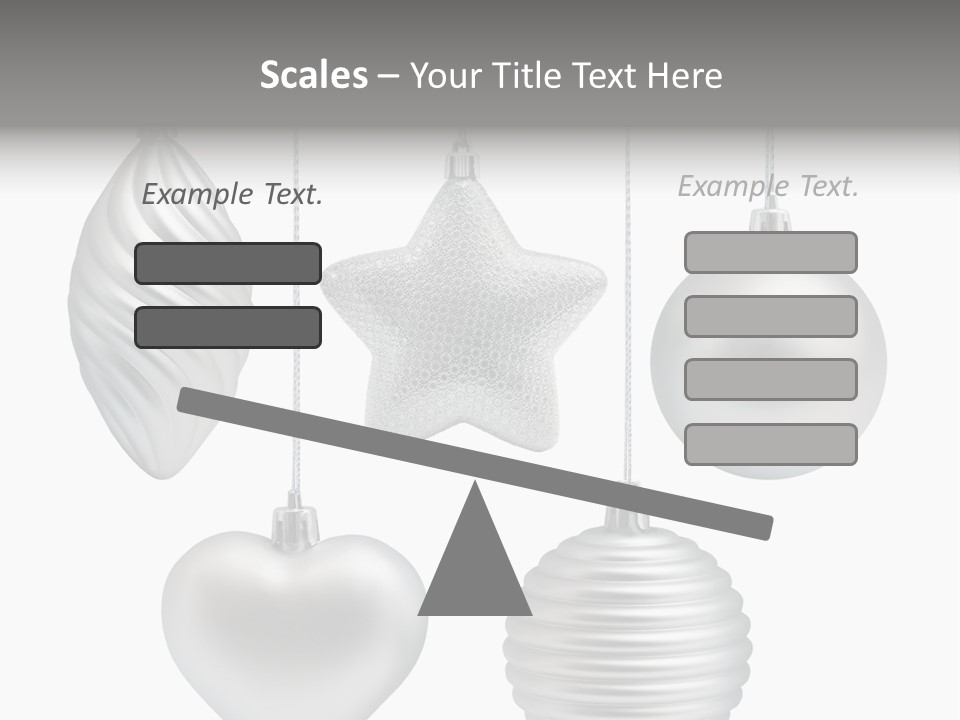 White Season Shiny PowerPoint Template