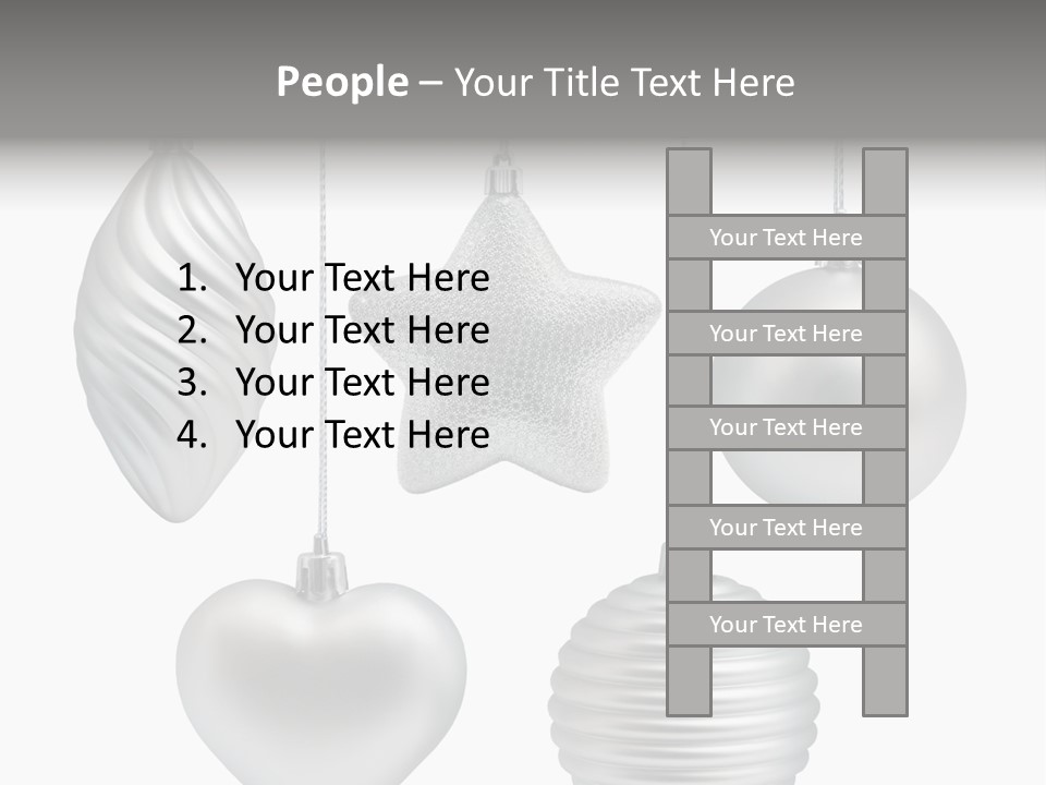 White Season Shiny PowerPoint Template