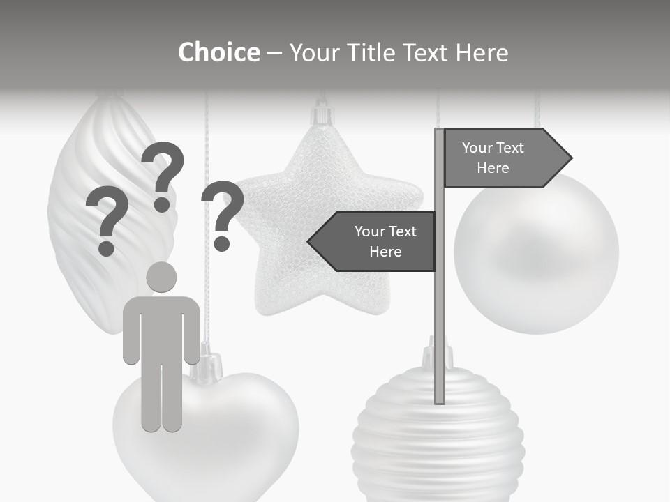 White Season Shiny PowerPoint Template