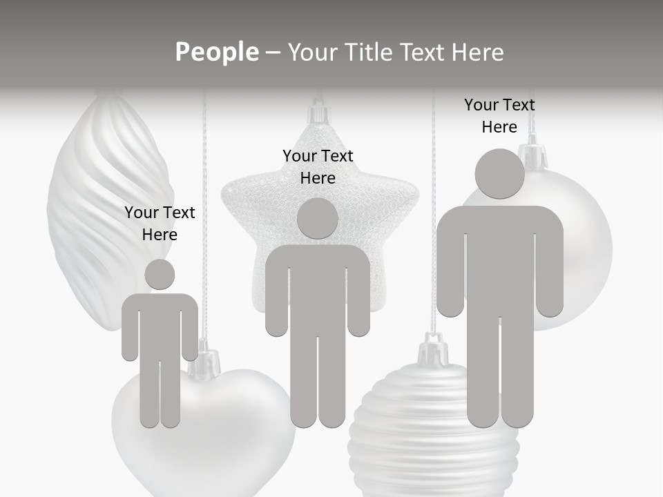 White Season Shiny PowerPoint Template