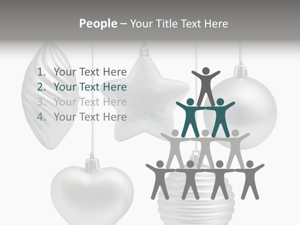 White Season Shiny PowerPoint Template