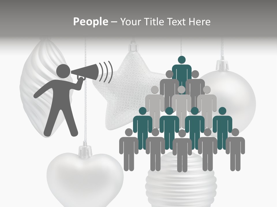 White Season Shiny PowerPoint Template