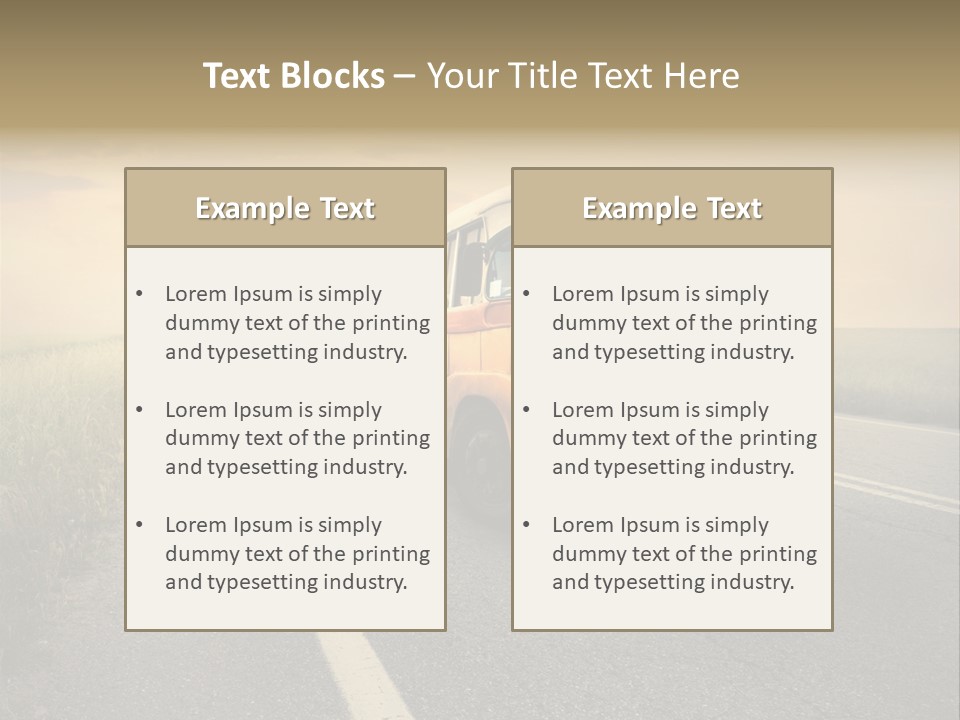 Field Grass Country PowerPoint Template