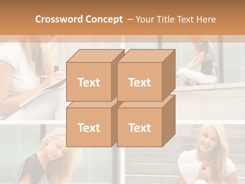 Learning Lady Recreational PowerPoint Template