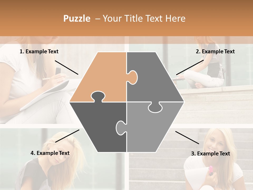 Learning Lady Recreational PowerPoint Template