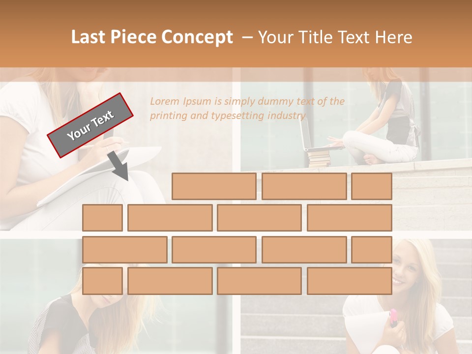 Learning Lady Recreational PowerPoint Template