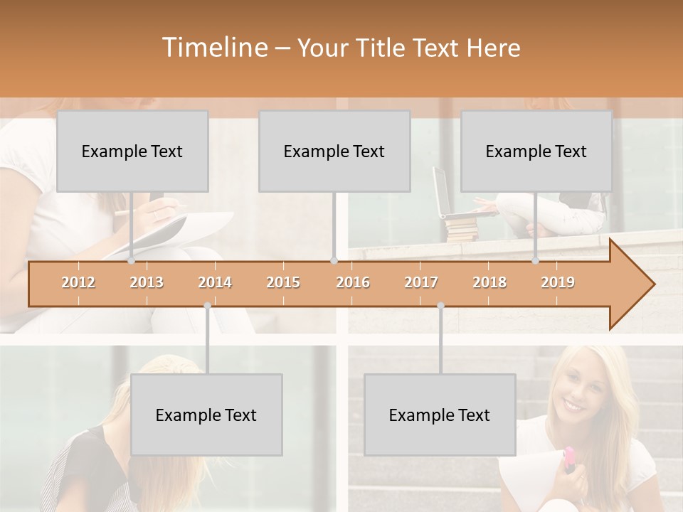 Learning Lady Recreational PowerPoint Template