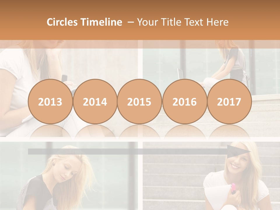 Learning Lady Recreational PowerPoint Template