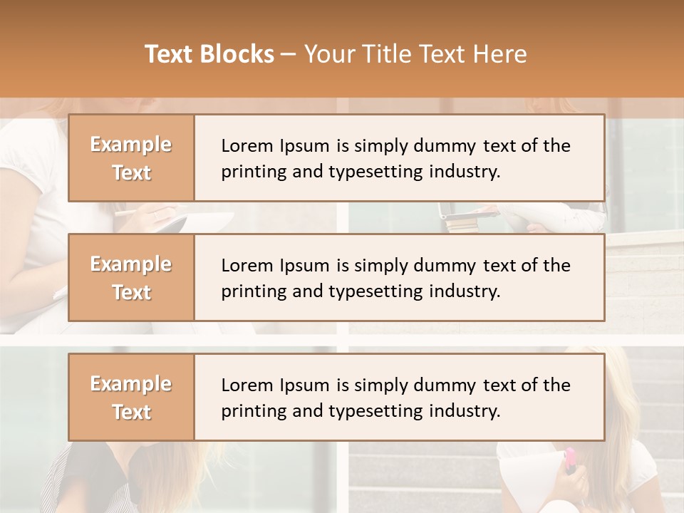 Learning Lady Recreational PowerPoint Template