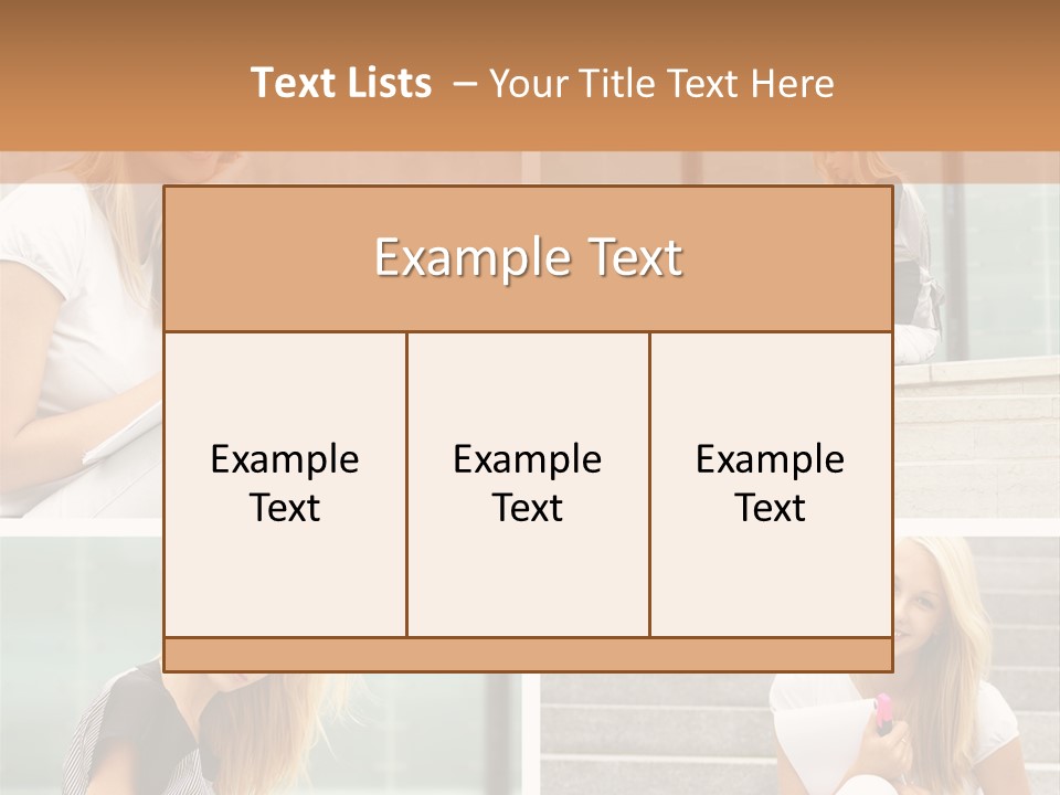 Learning Lady Recreational PowerPoint Template