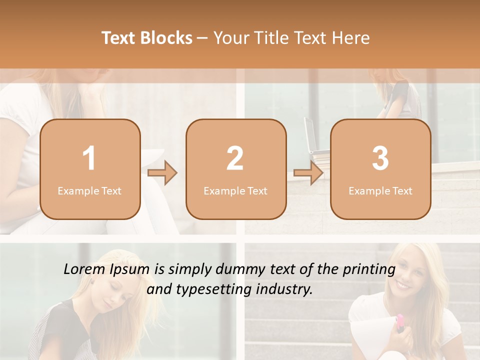 Learning Lady Recreational PowerPoint Template