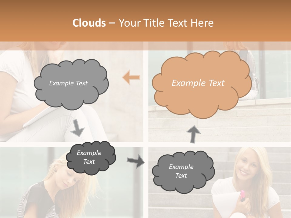 Learning Lady Recreational PowerPoint Template