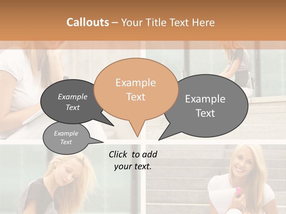 Learning Lady Recreational PowerPoint Template