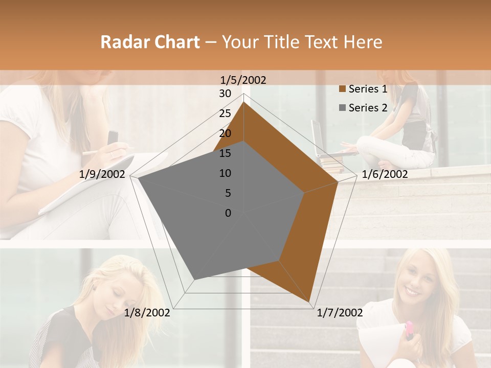 Learning Lady Recreational PowerPoint Template