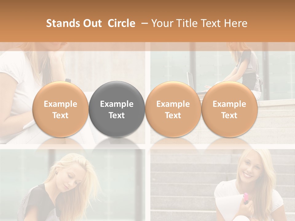 Learning Lady Recreational PowerPoint Template