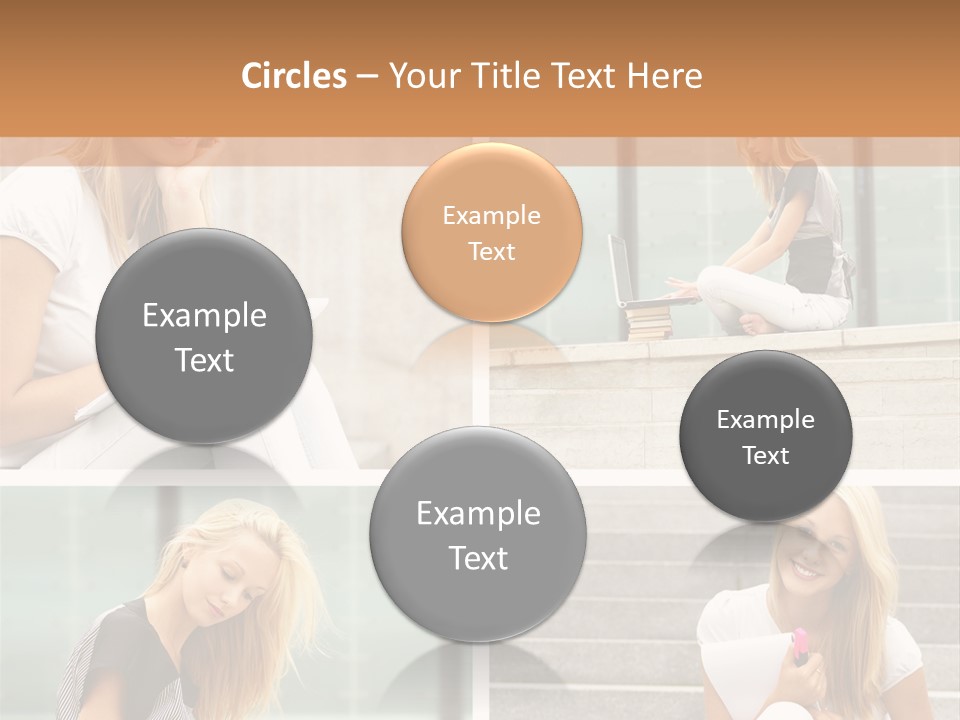Learning Lady Recreational PowerPoint Template