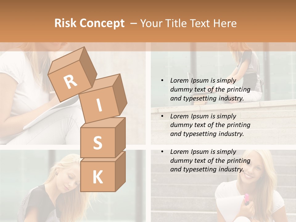 Learning Lady Recreational PowerPoint Template