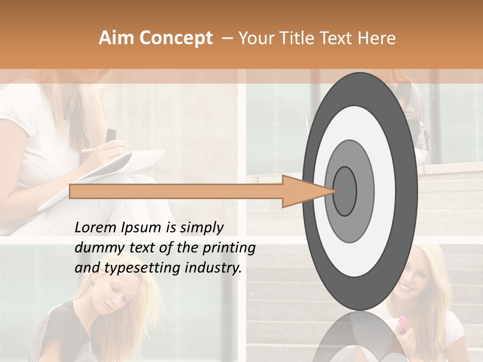 Learning Lady Recreational PowerPoint Template