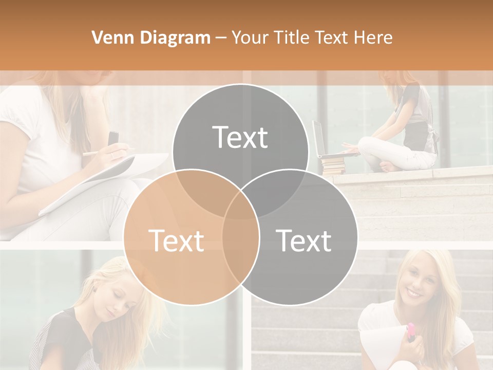 Learning Lady Recreational PowerPoint Template