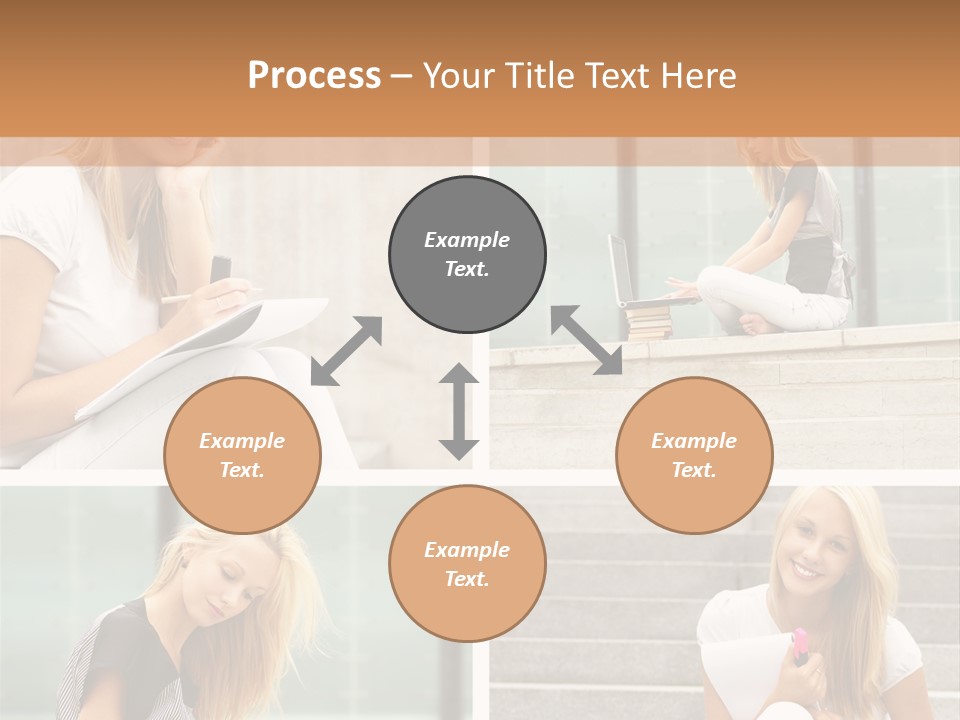 Learning Lady Recreational PowerPoint Template