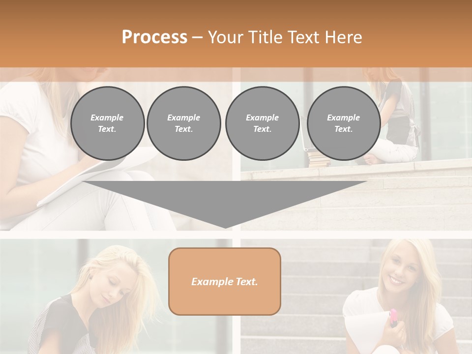 Learning Lady Recreational PowerPoint Template