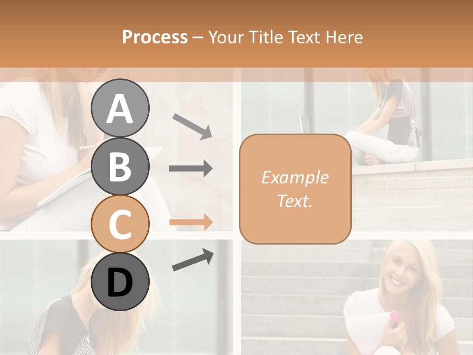 Learning Lady Recreational PowerPoint Template