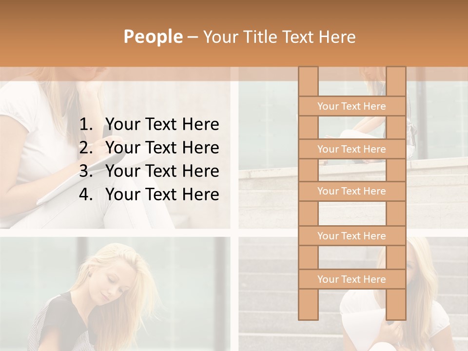 Learning Lady Recreational PowerPoint Template