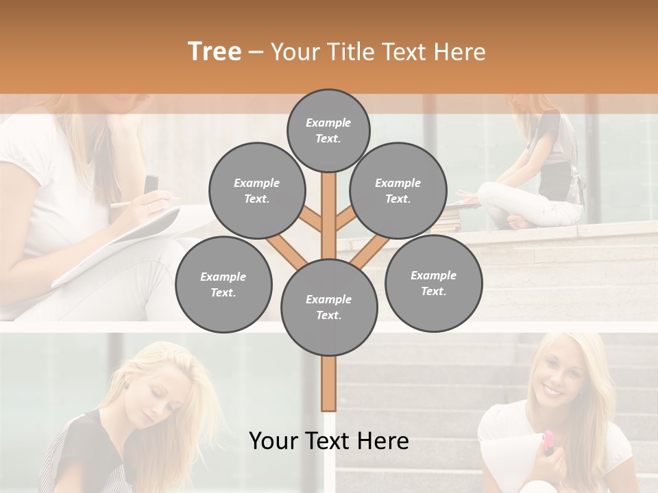 Learning Lady Recreational PowerPoint Template