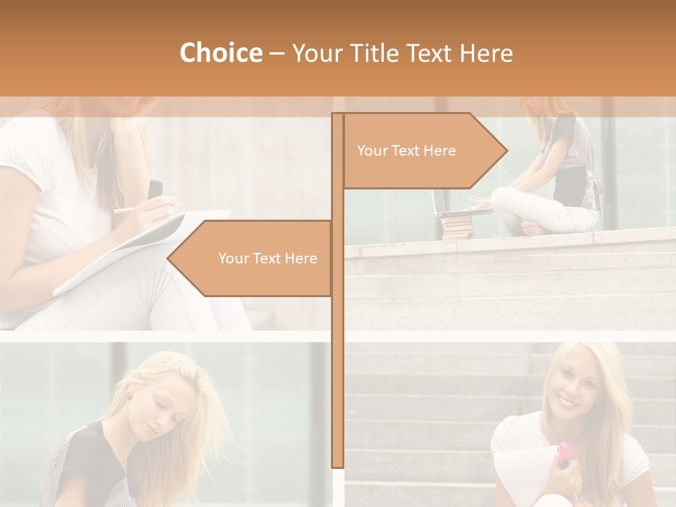 Learning Lady Recreational PowerPoint Template
