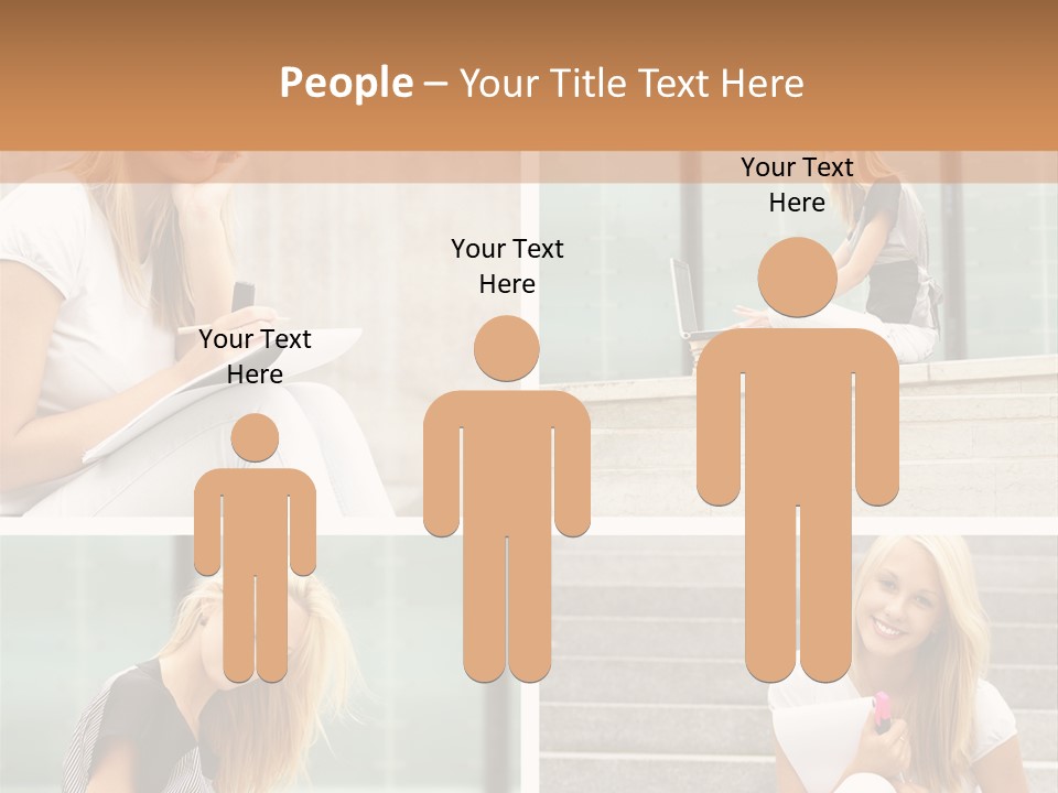 Learning Lady Recreational PowerPoint Template