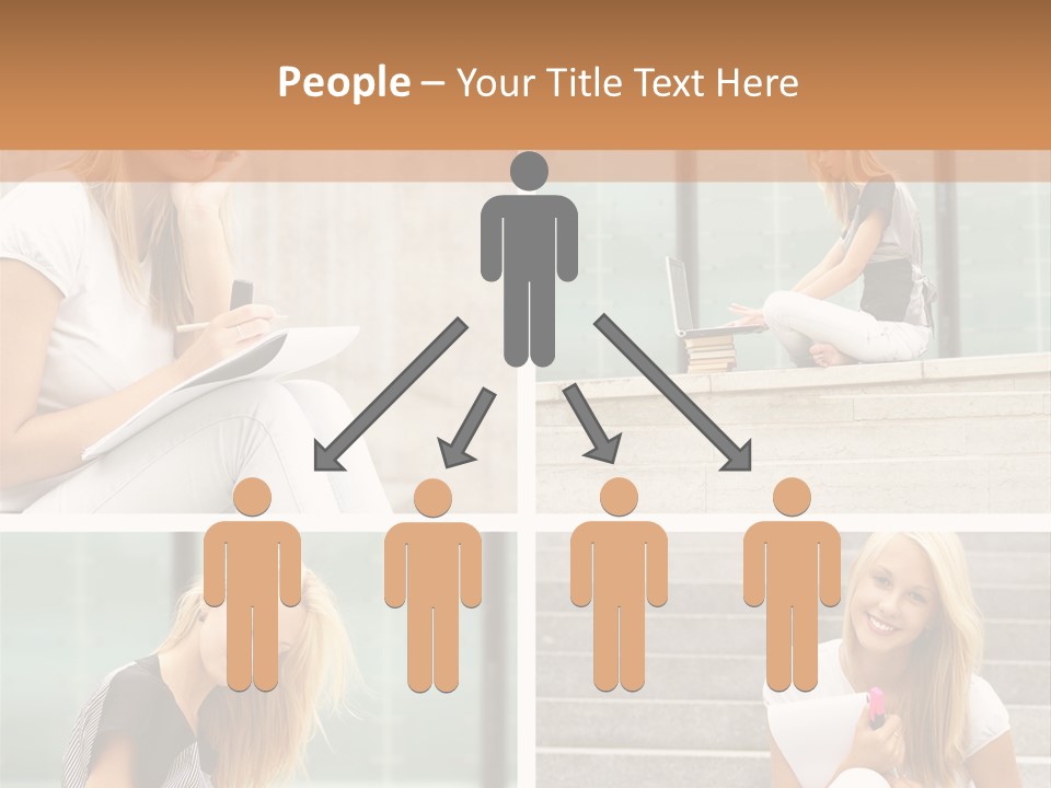 Learning Lady Recreational PowerPoint Template