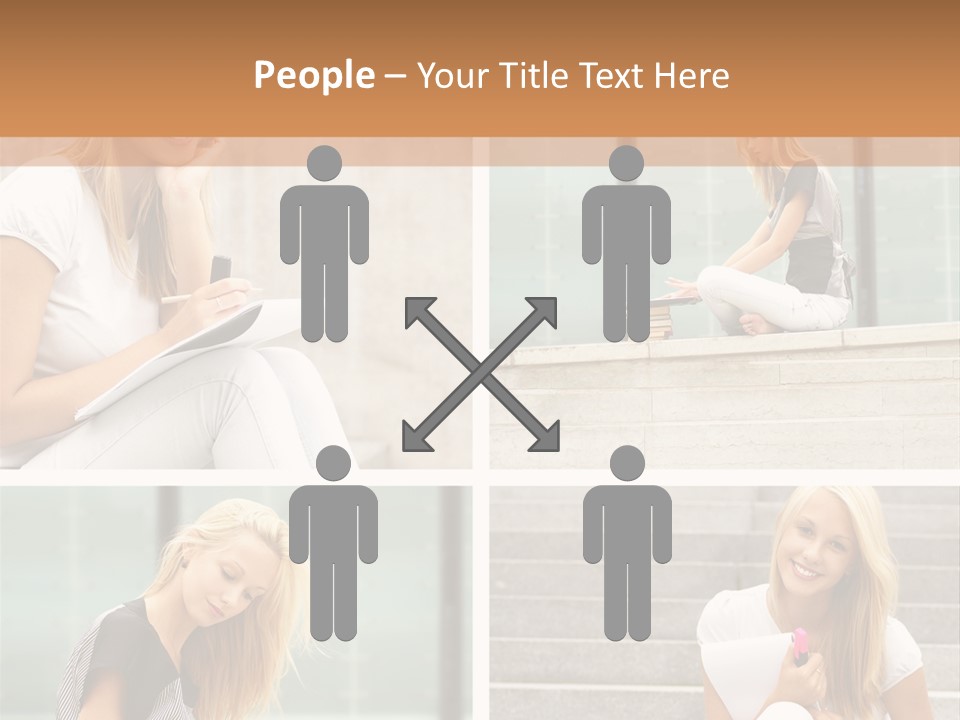 Learning Lady Recreational PowerPoint Template