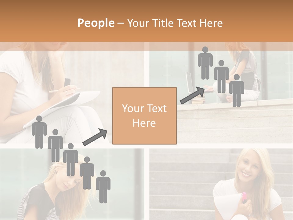 Learning Lady Recreational PowerPoint Template