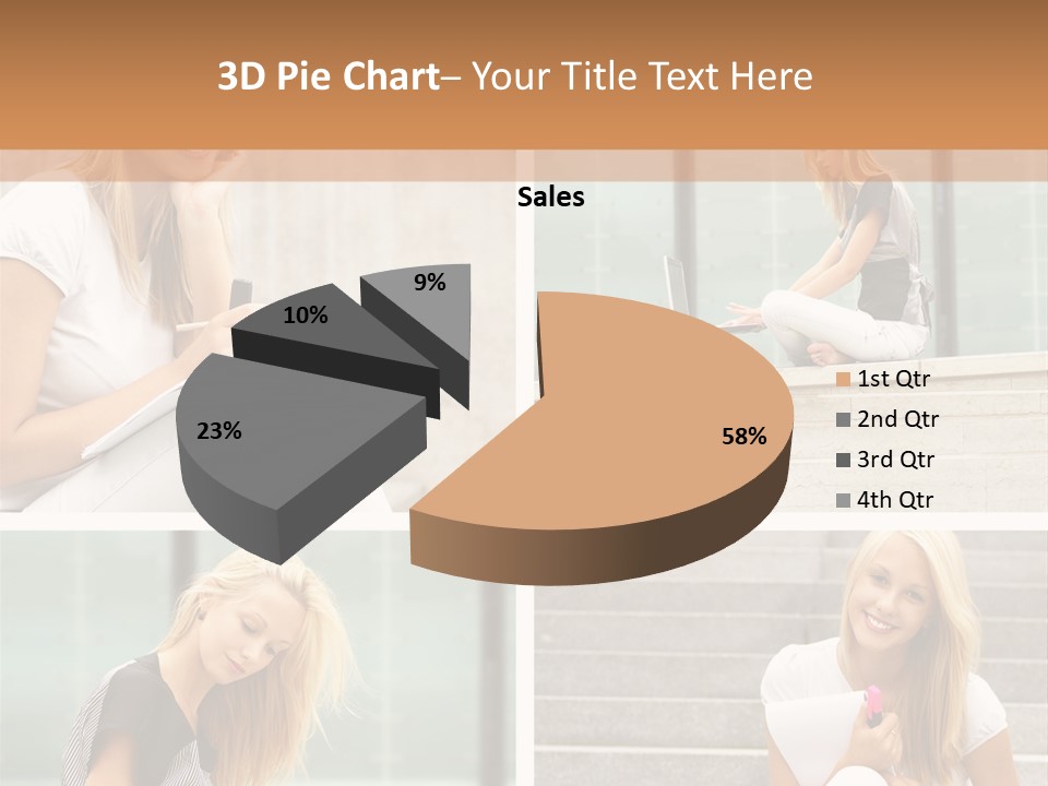 Learning Lady Recreational PowerPoint Template