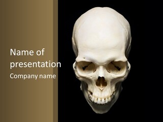 Symbol Body Death PowerPoint Template