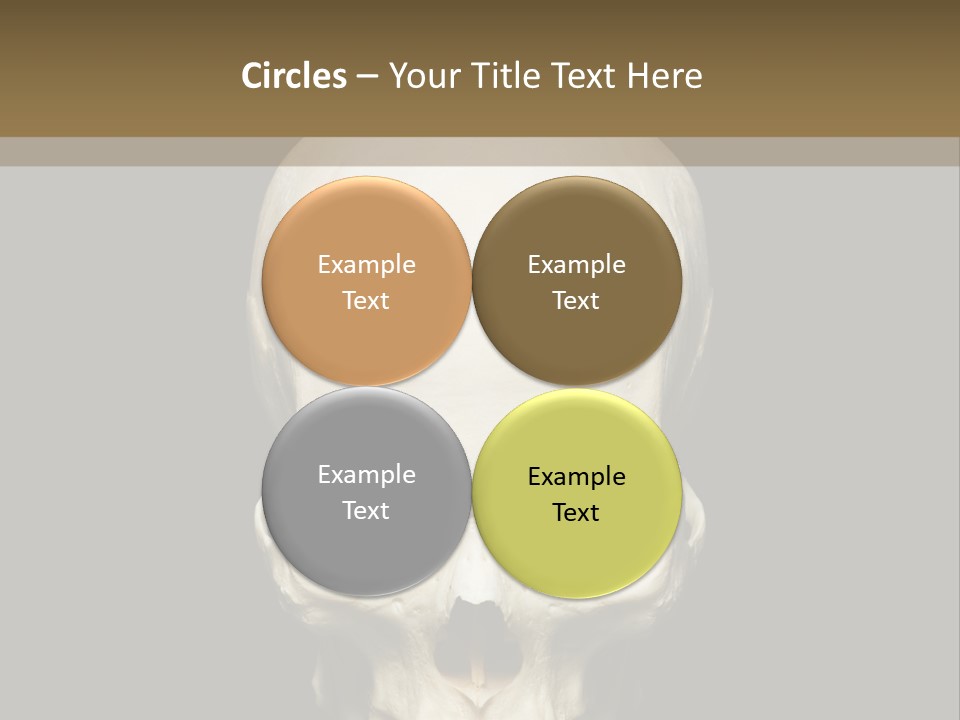 Symbol Body Death PowerPoint Template