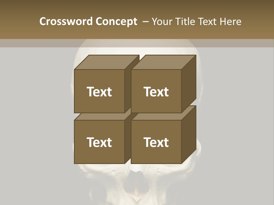 Symbol Body Death PowerPoint Template