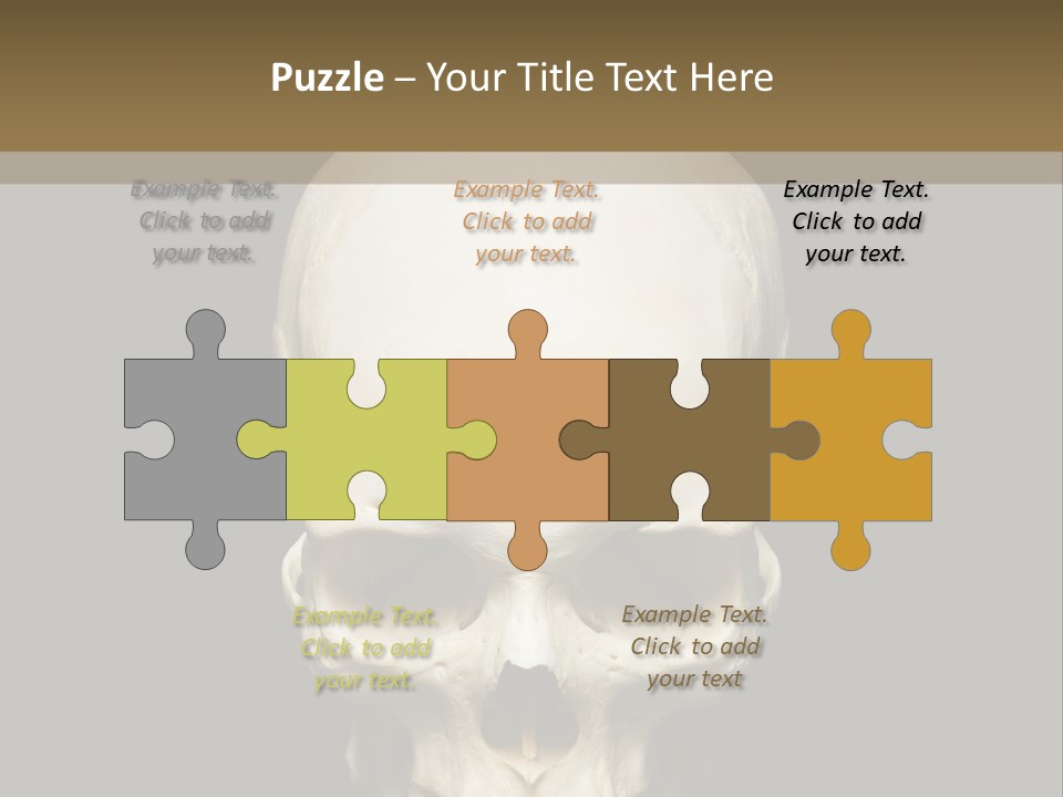 Symbol Body Death PowerPoint Template