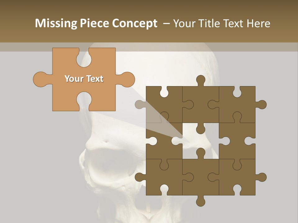 Symbol Body Death PowerPoint Template