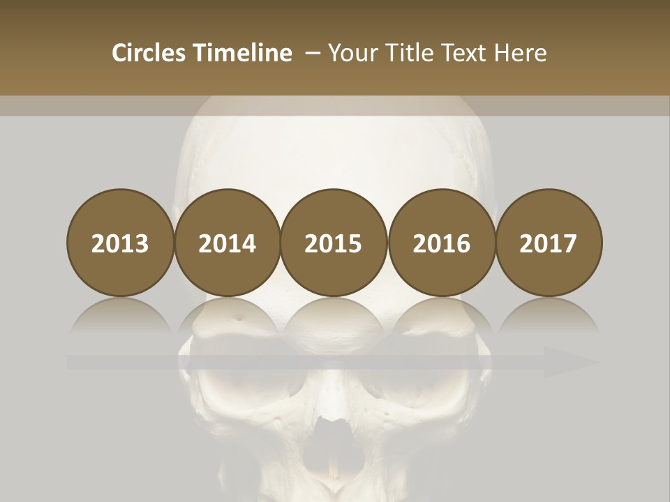 Symbol Body Death PowerPoint Template