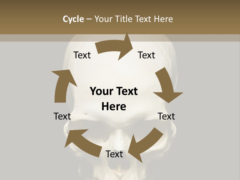 Symbol Body Death PowerPoint Template