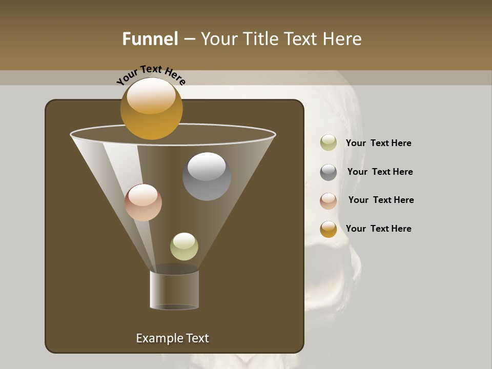 Symbol Body Death PowerPoint Template