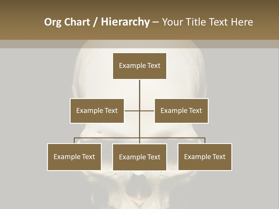 Symbol Body Death PowerPoint Template