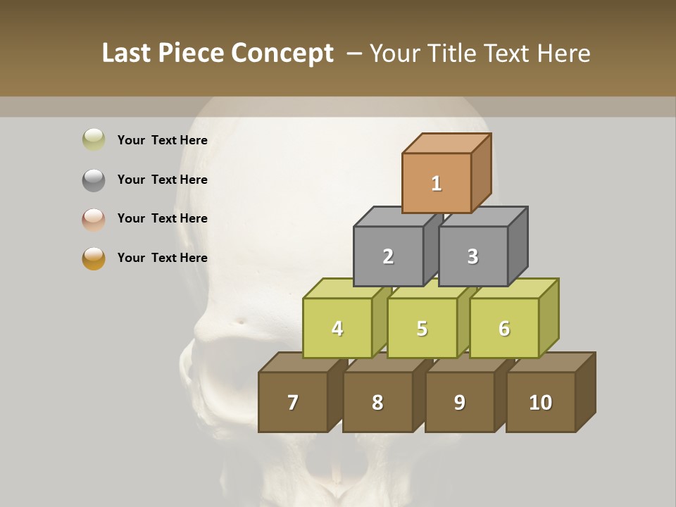 Symbol Body Death PowerPoint Template