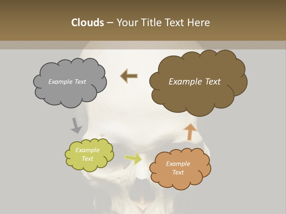 Symbol Body Death PowerPoint Template