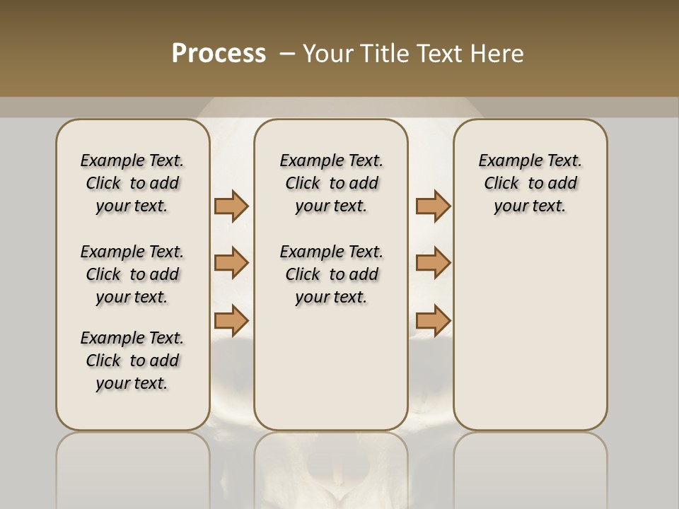 Symbol Body Death PowerPoint Template