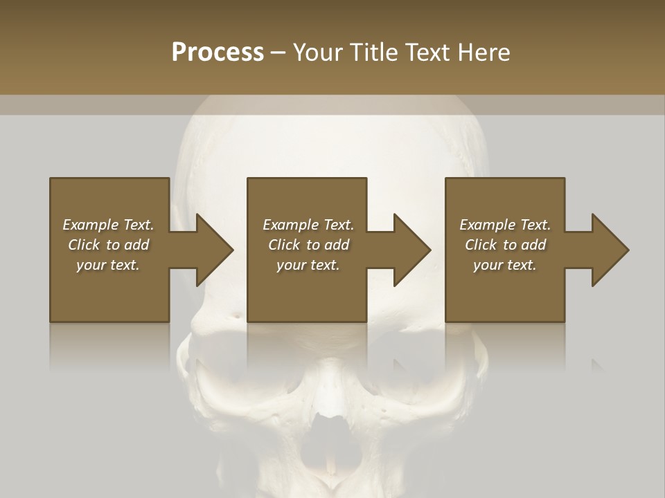 Symbol Body Death PowerPoint Template