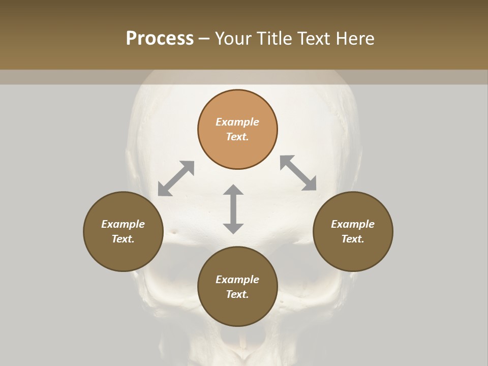 Symbol Body Death PowerPoint Template