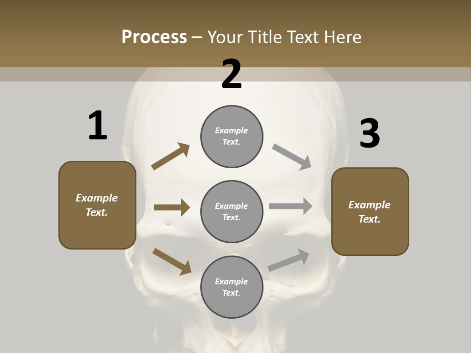 Symbol Body Death PowerPoint Template